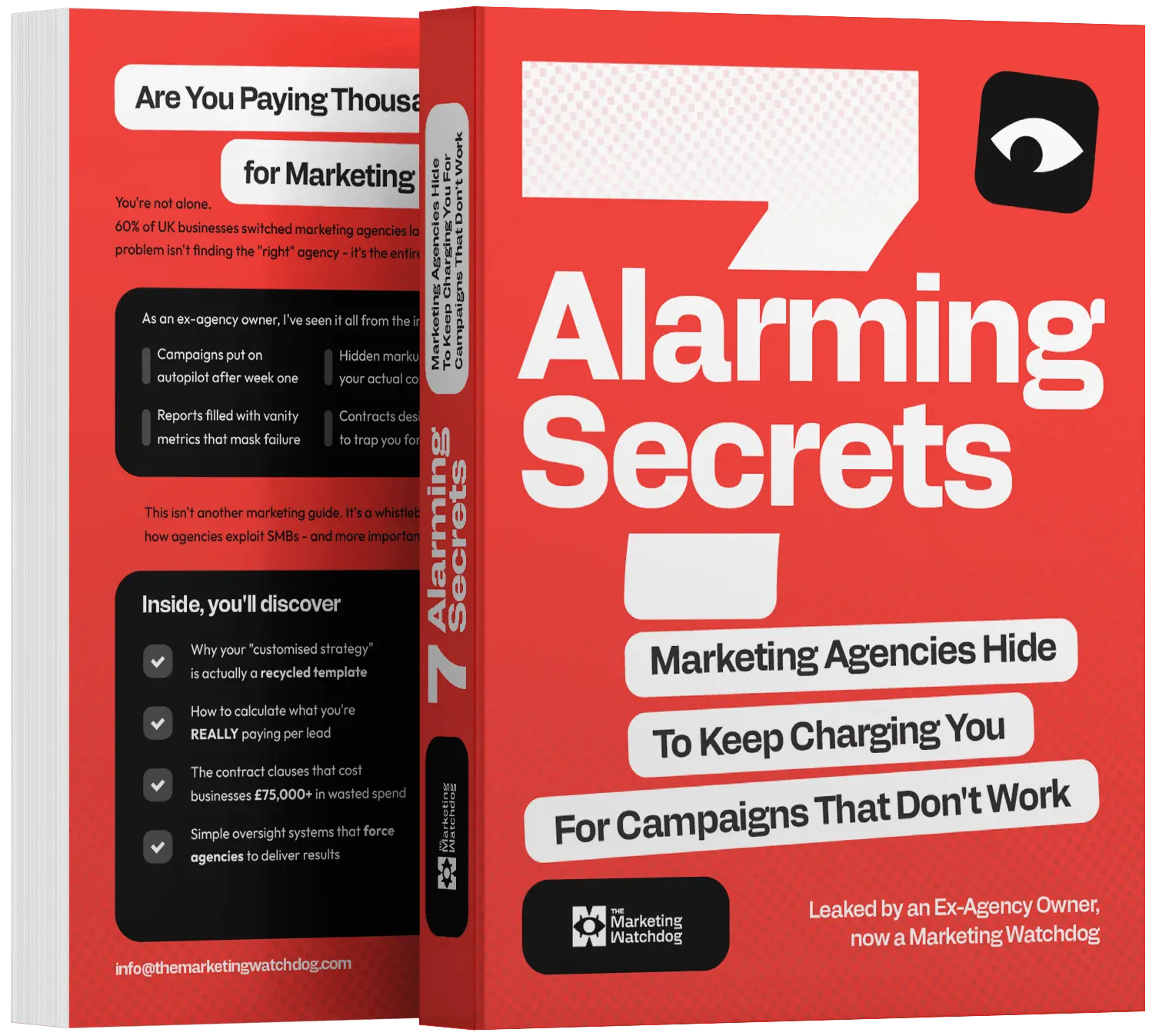 7 Alarming Secrets Marketing Agencies Hide - Free Ebook